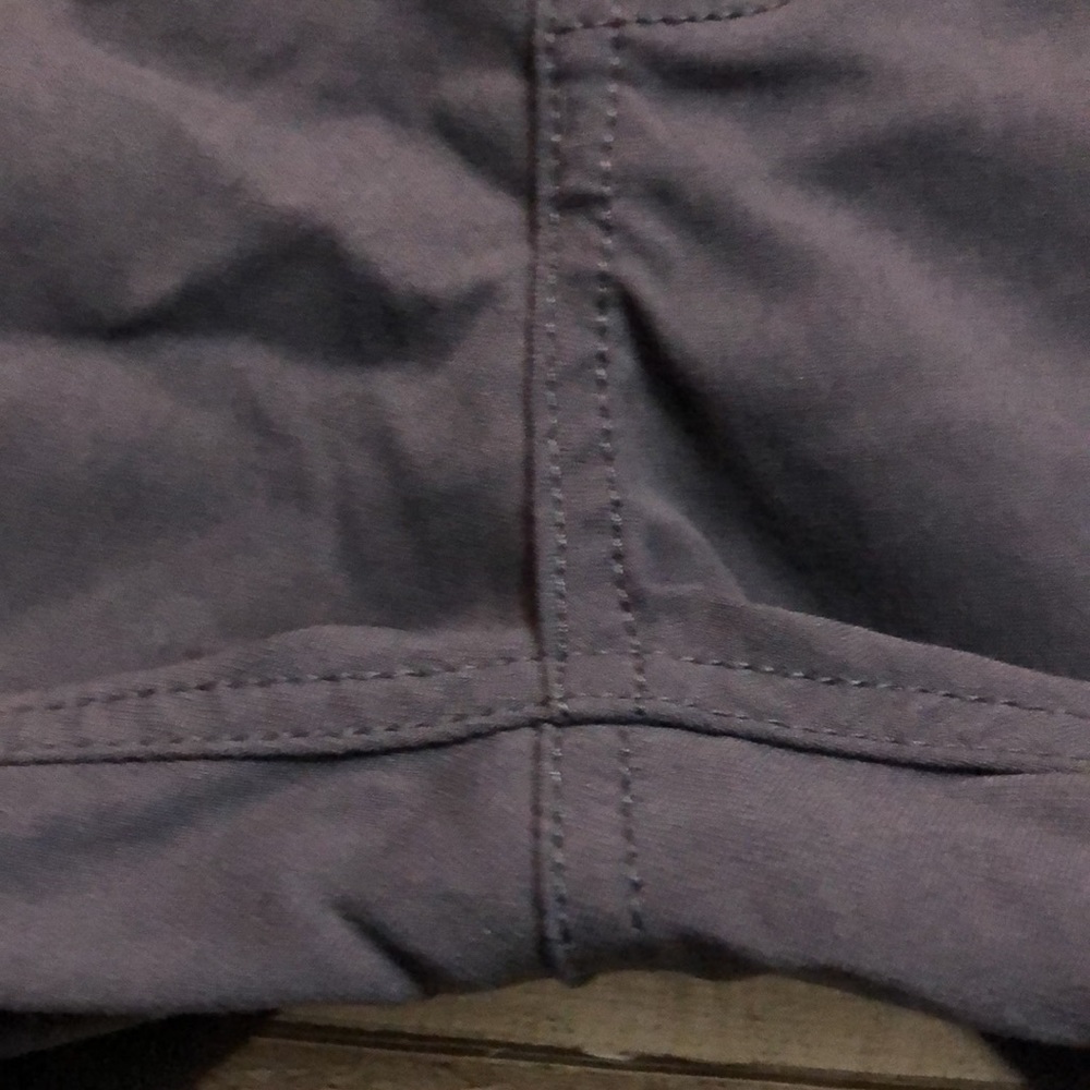 PrAna grey flat front Bermuda Hiking Walking shorts - Picture 5 of 15